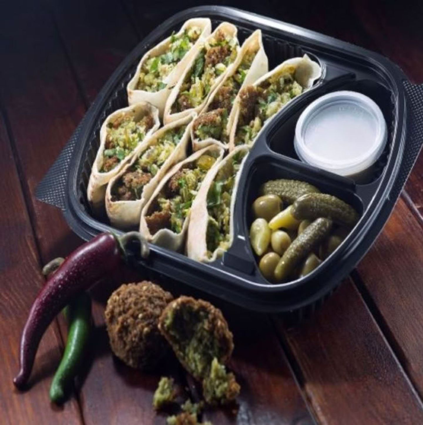 Falafel Sandwich Box