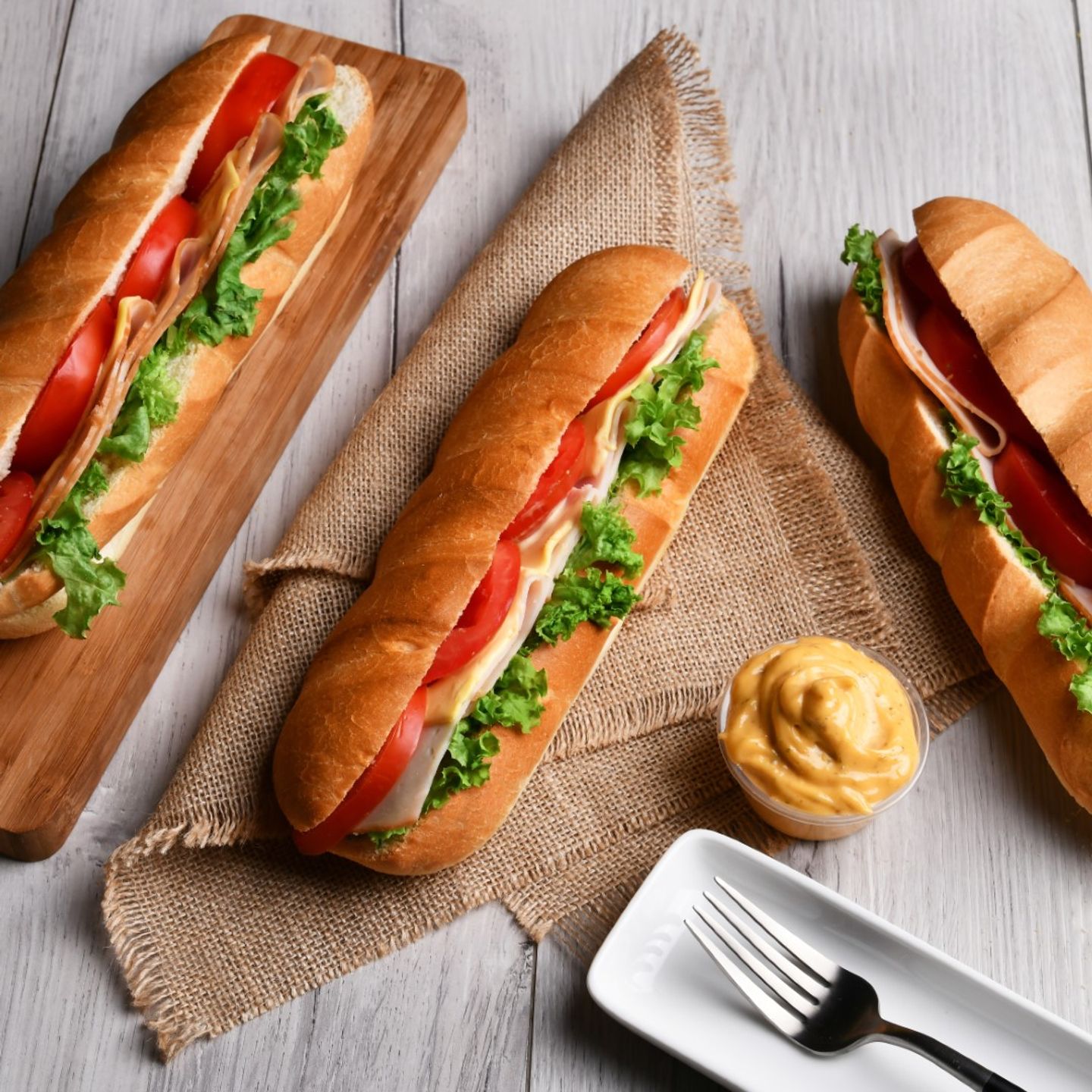 Turkish Sandwich With Cheese