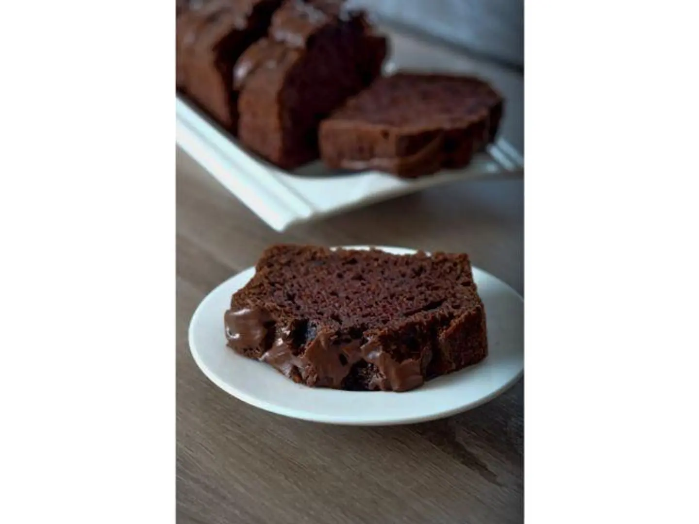 كيكة الباوند بالشوكولاتة