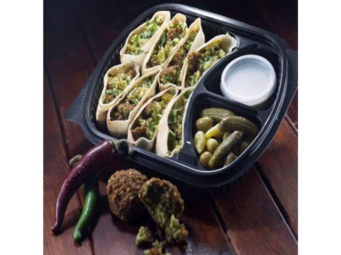 علبة ساندوتش فلافل