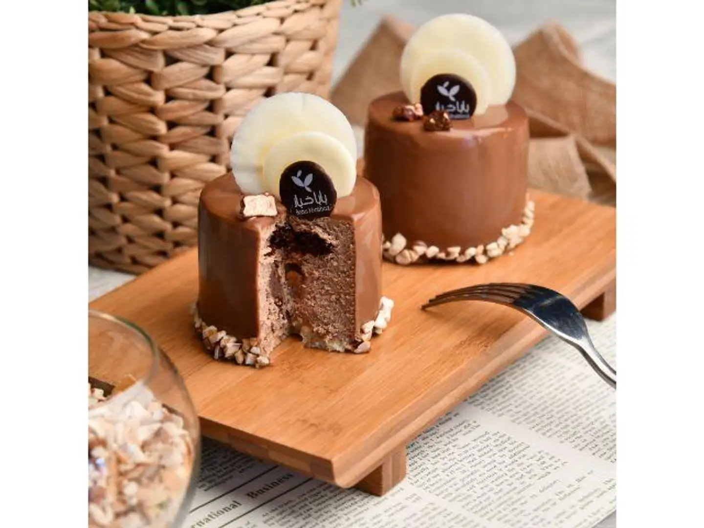 حليب مستدير