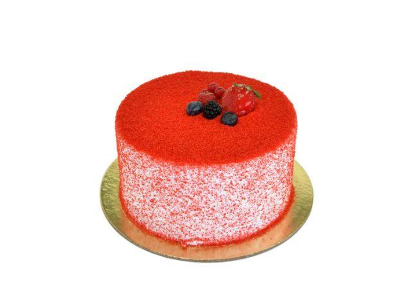 كعكة كريمة المخمل الأحمر