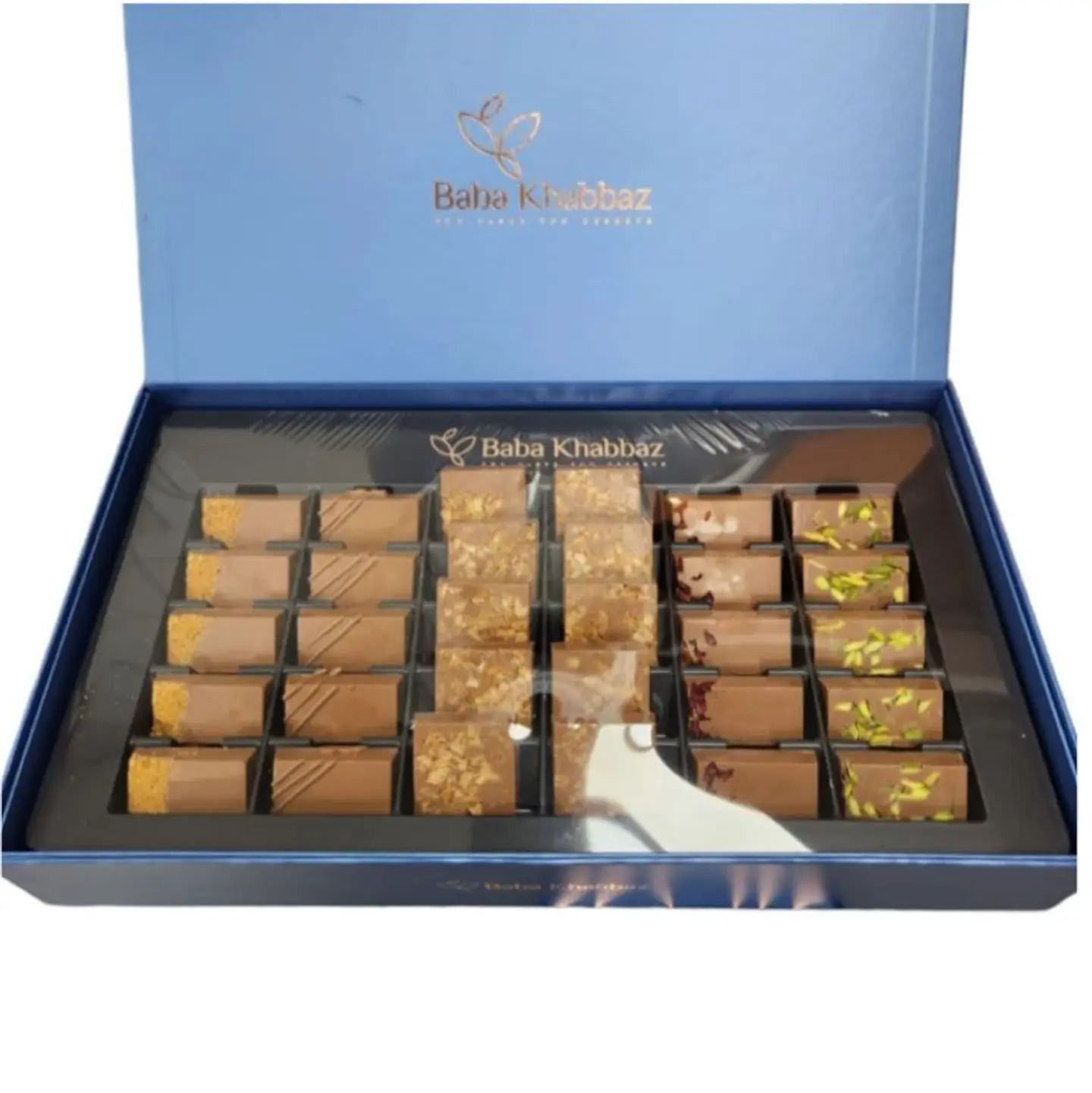 بوكس شوكلت ازرق