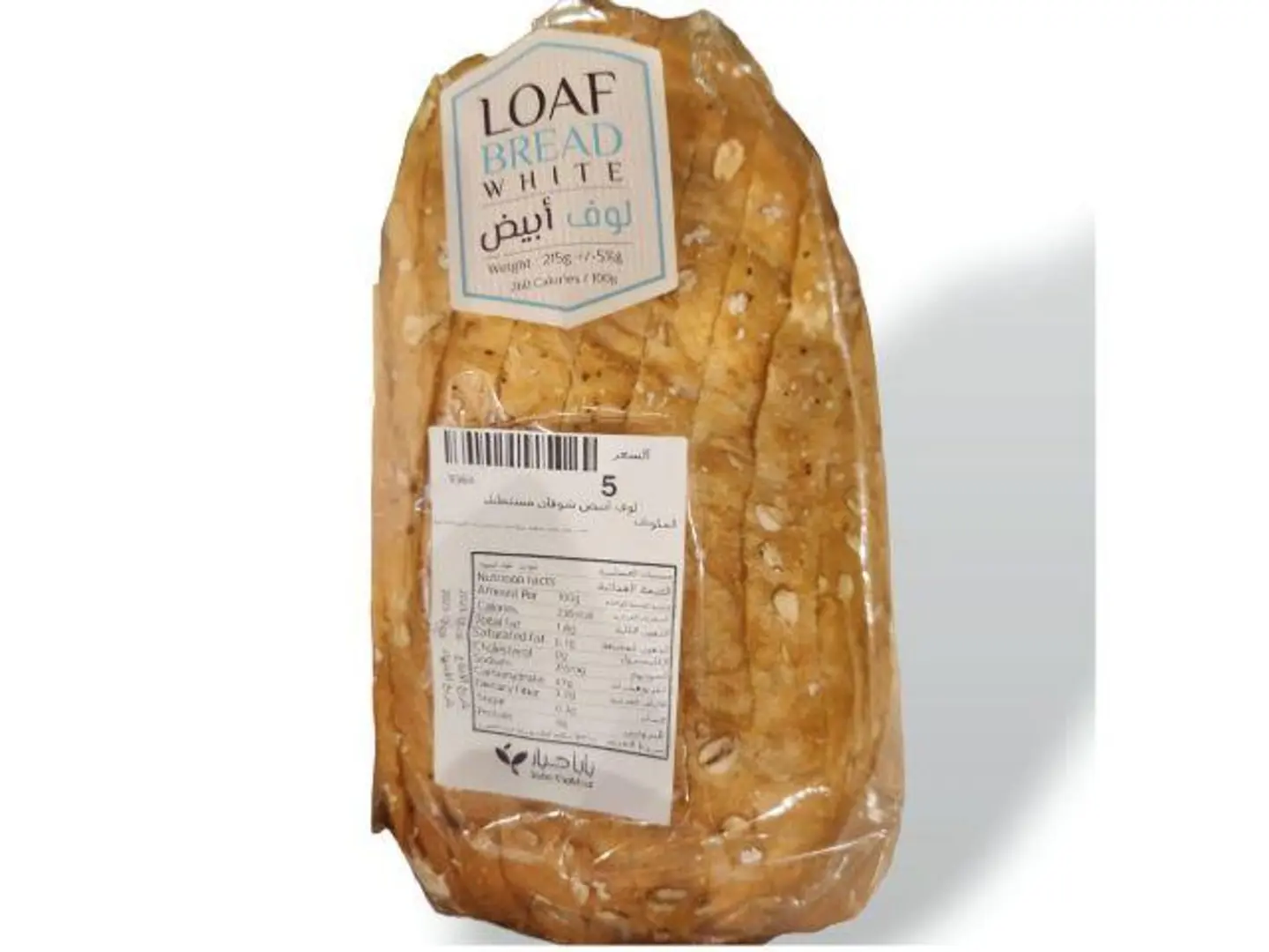 رغيف الخبز الأبيض