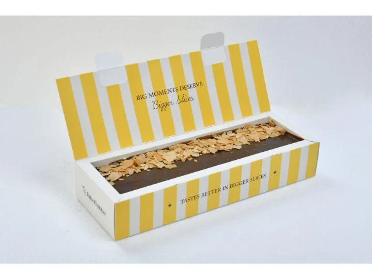 كعكة الشوكولاتة بالكراميل المقطعة