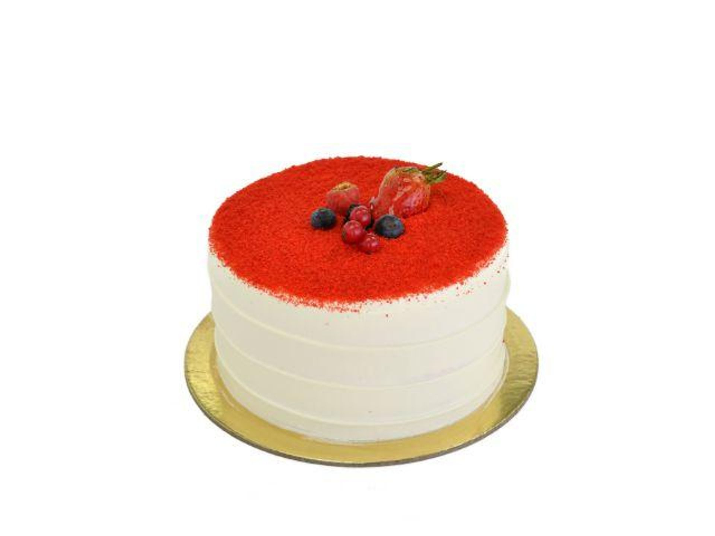 كعكة الزبدة المخملية الحمراء