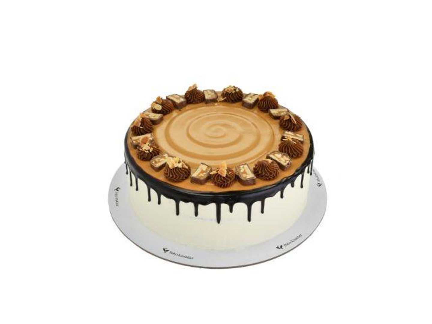 كعكة سنيكرز بالفانيليا