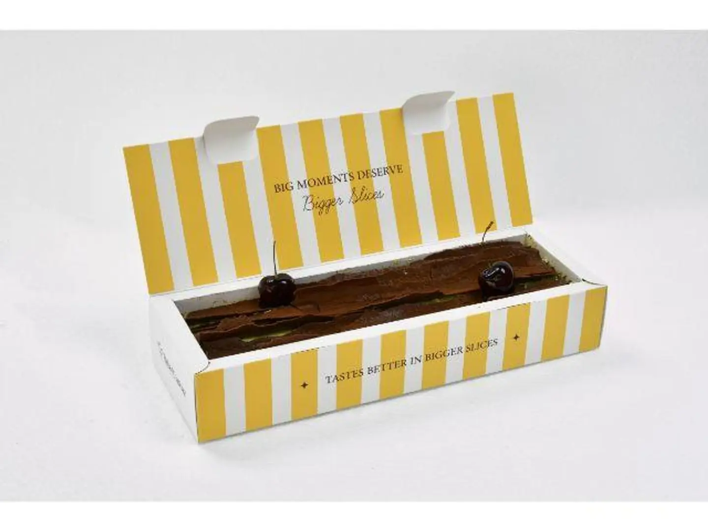 كعكة الغابة السوداء المقطعة