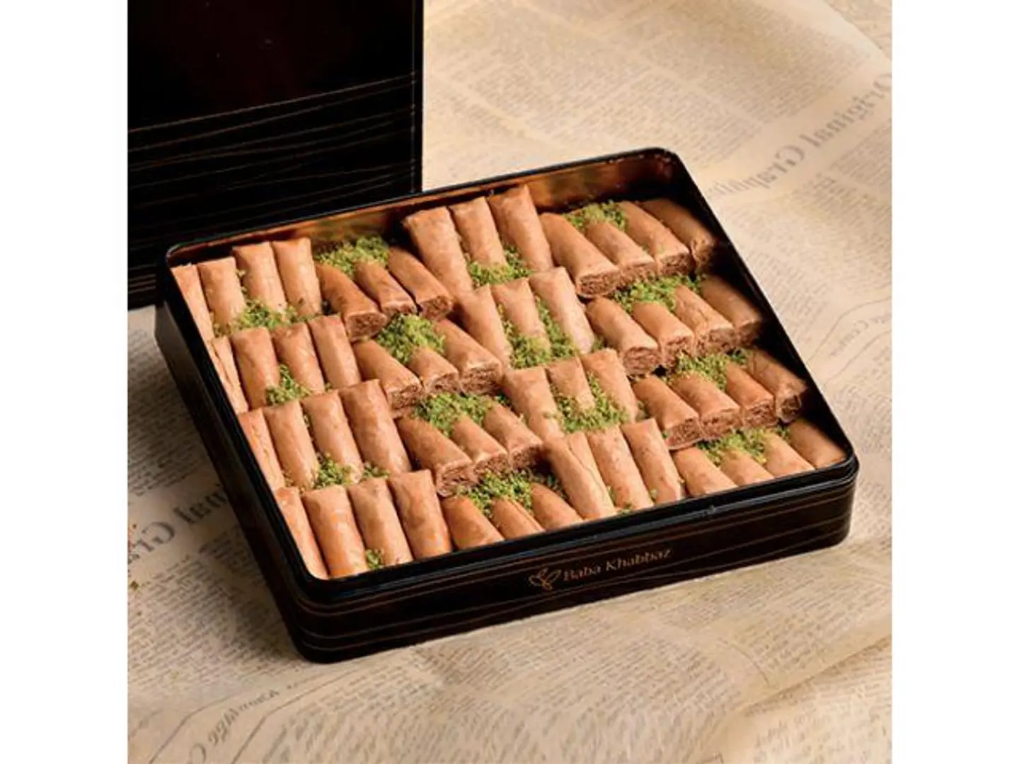 علبة أصابع البقلاوة