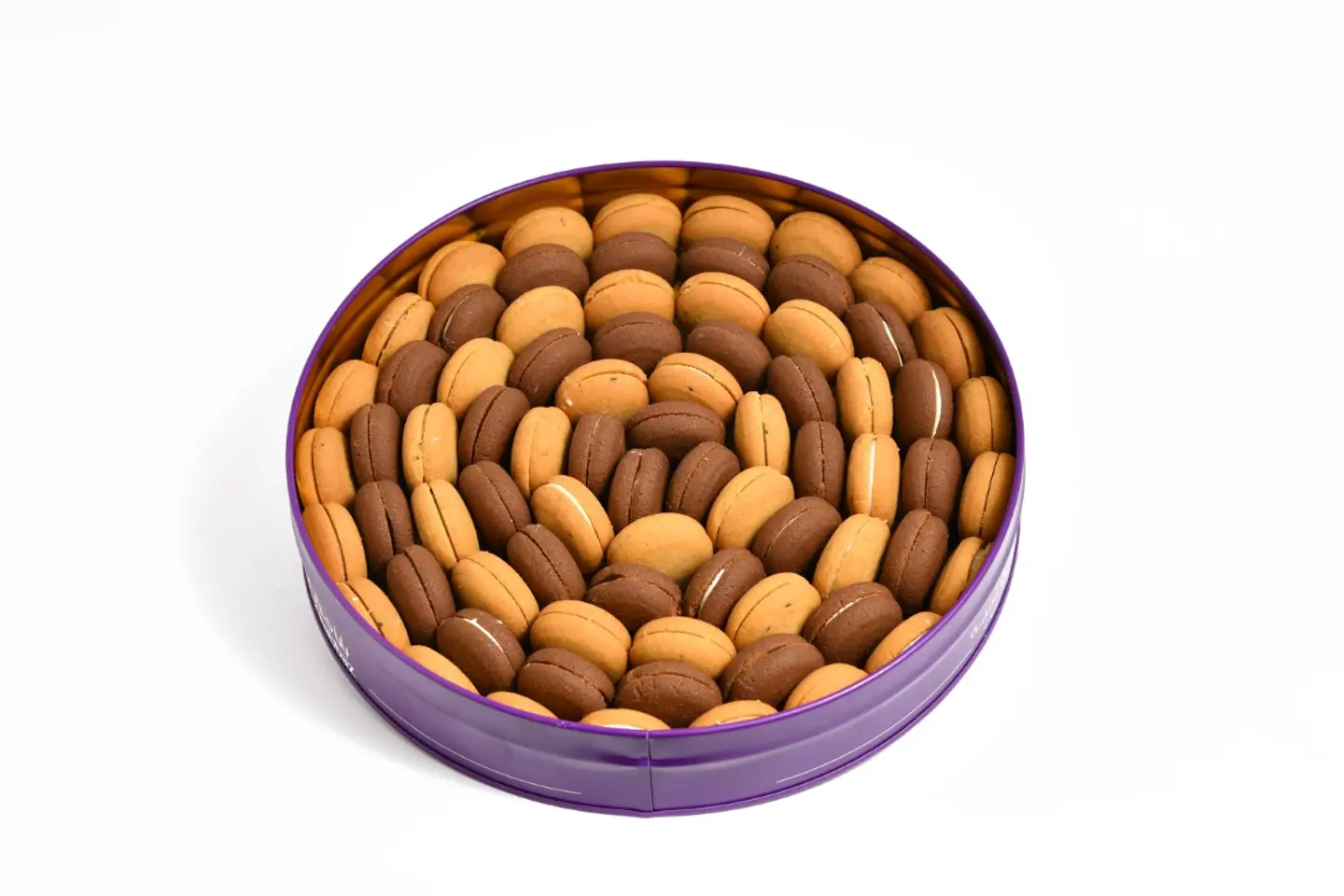 Macron Petit Four Round Box Large
