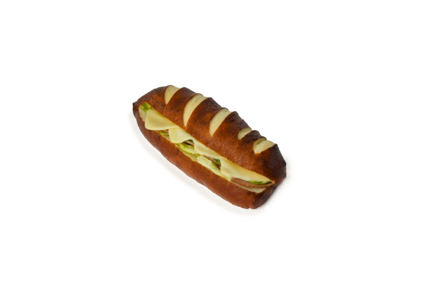 ساندوتش بريتزل جبن