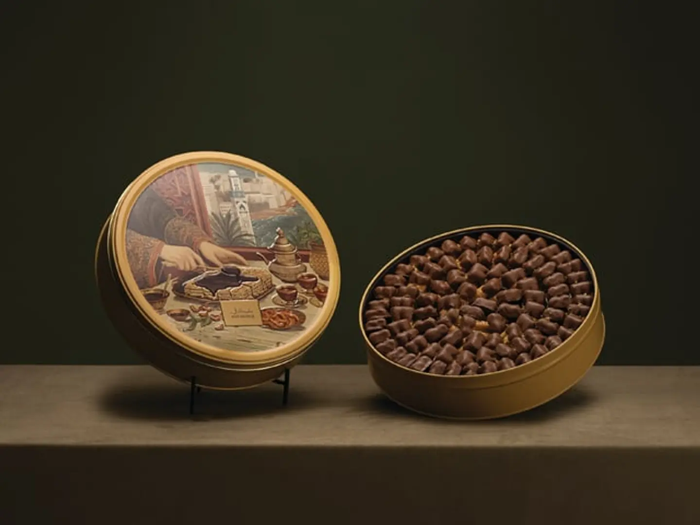 أصابع بقلاوة بالكاجو والشوكولاتة كبير