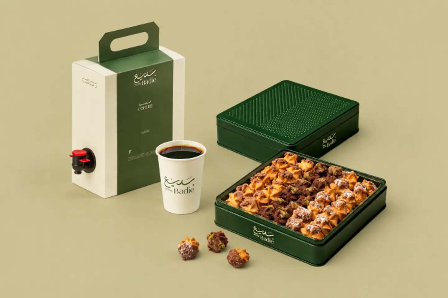 Petit Four And Coffee