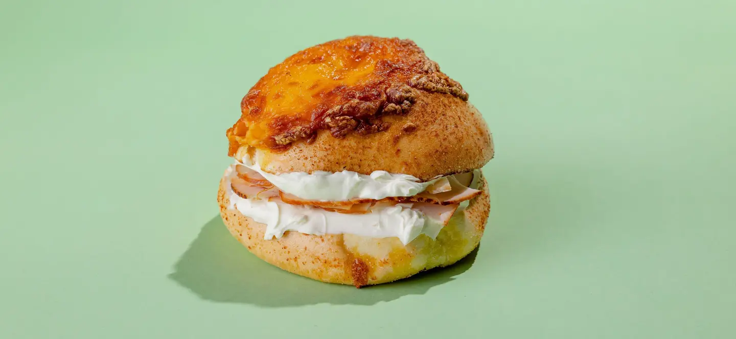 الديك الرومي مع الجبن