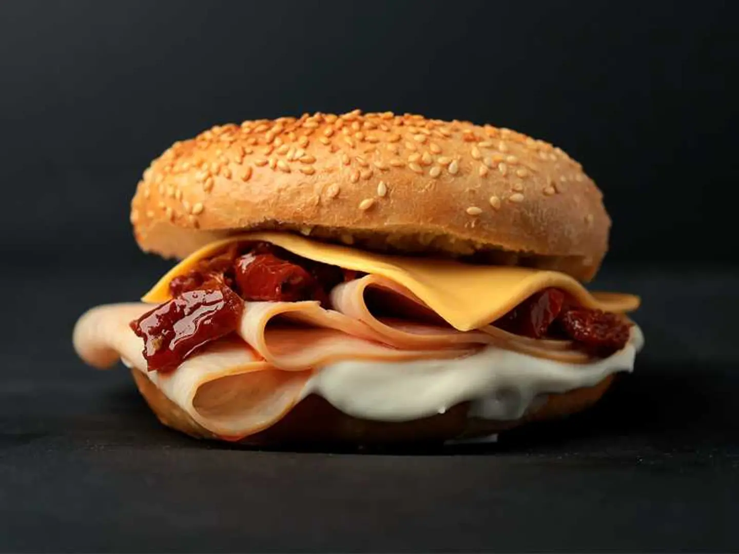 Turkey & Cheese Bagel