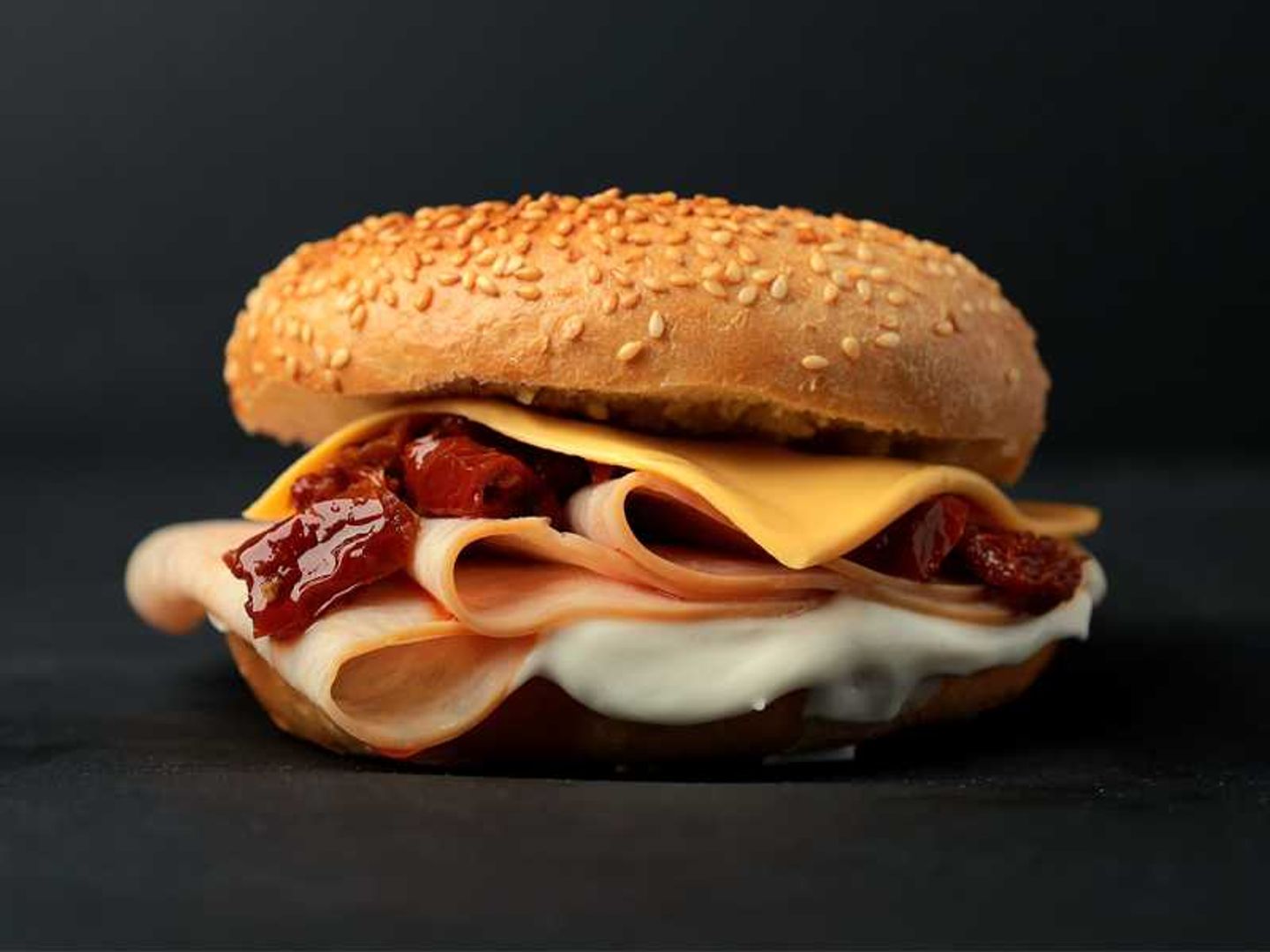 Turkey & Cheese Bagel