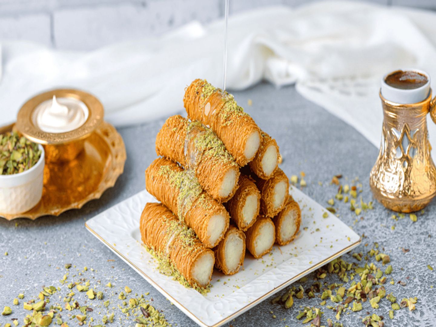 Cream Konafa Fingers 1/2 Kg