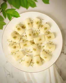 حلاوة الجبن بالقشطة ١/٢ كيلو