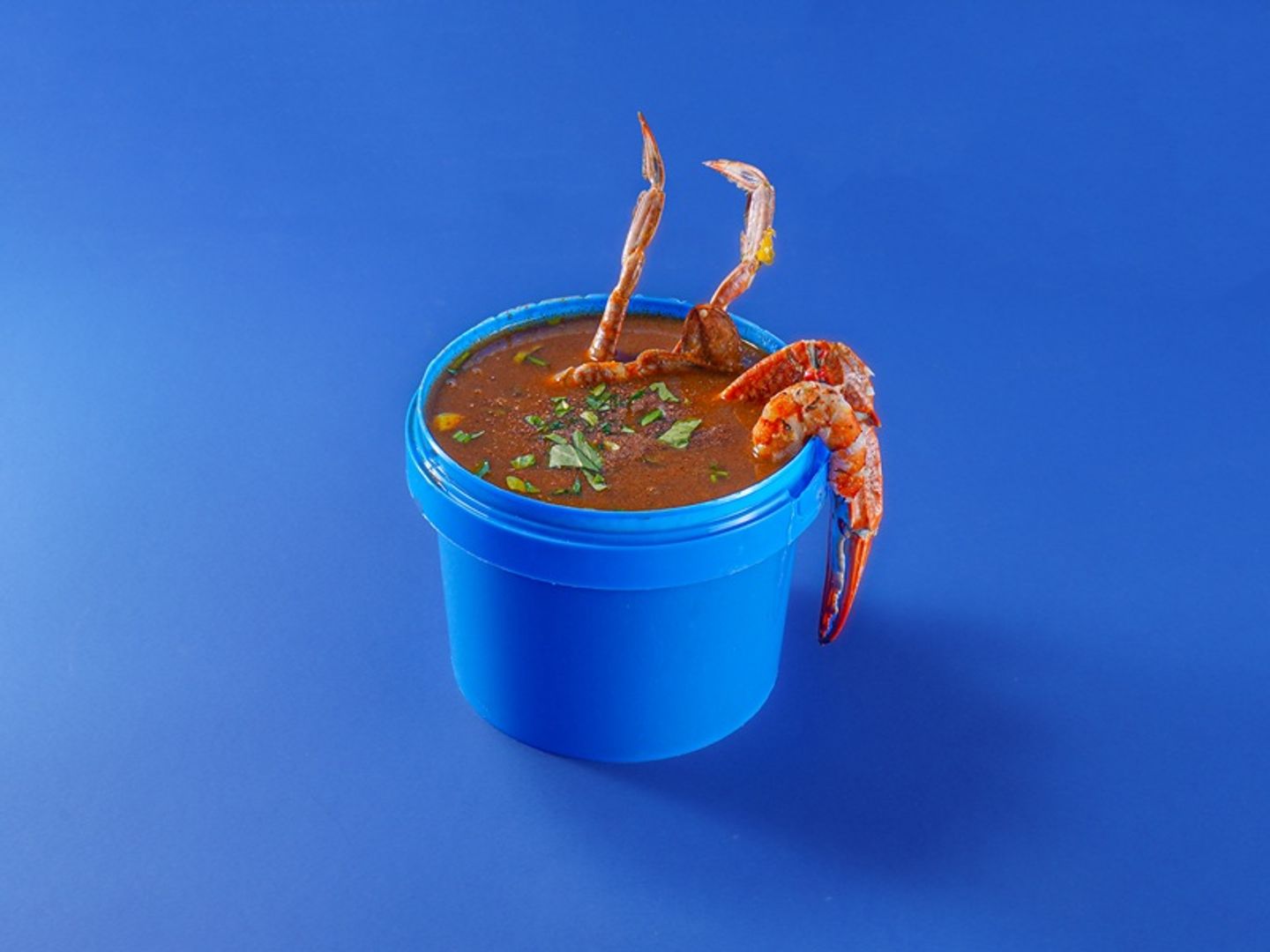 شوربة سى فود حمراء