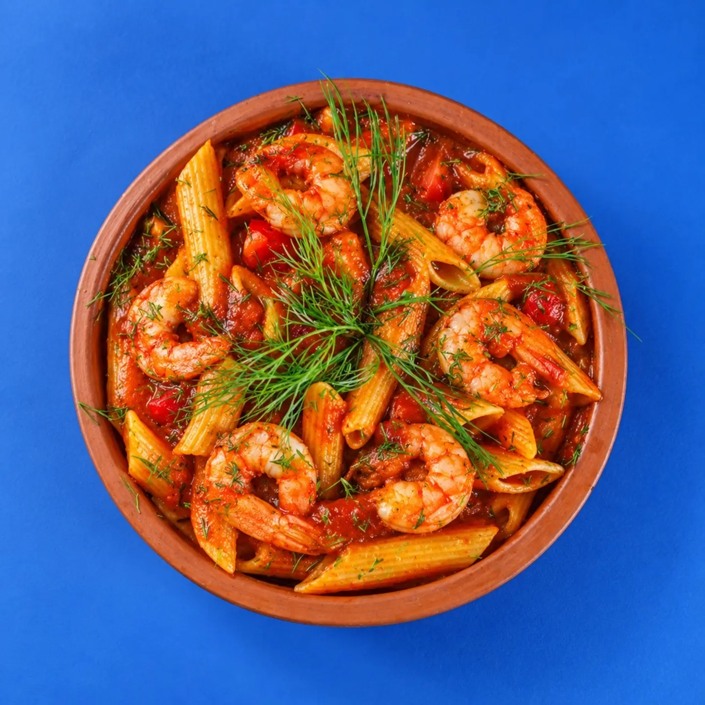 Red Shrimp Pasta