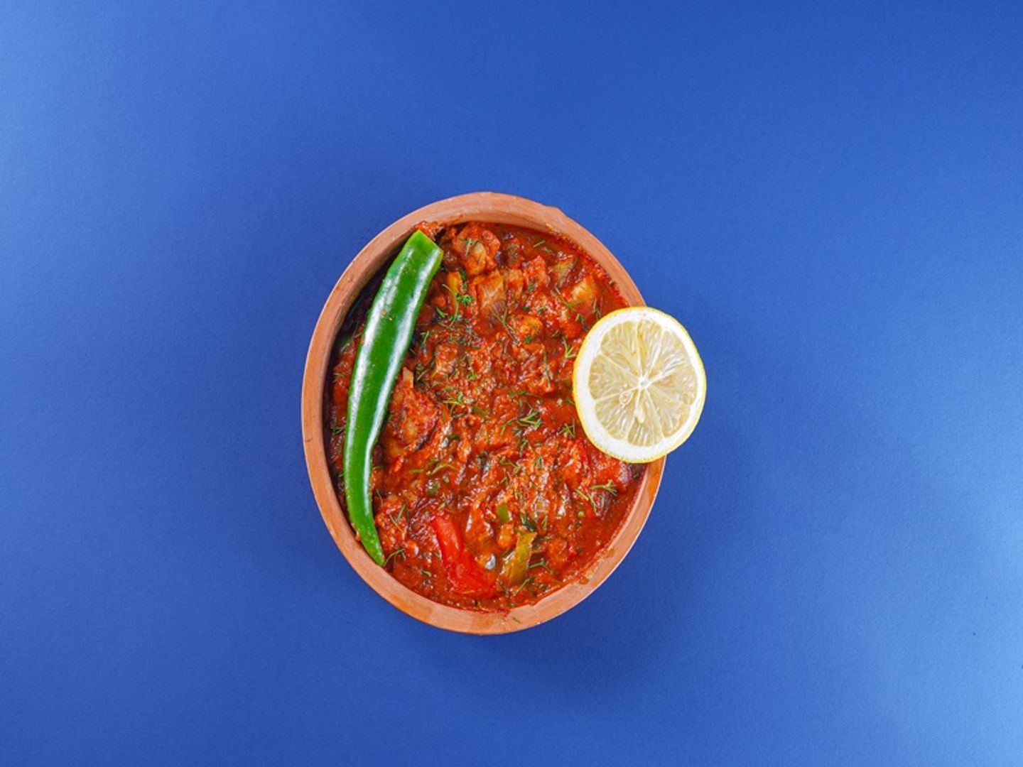 طاجن جمبري احمر