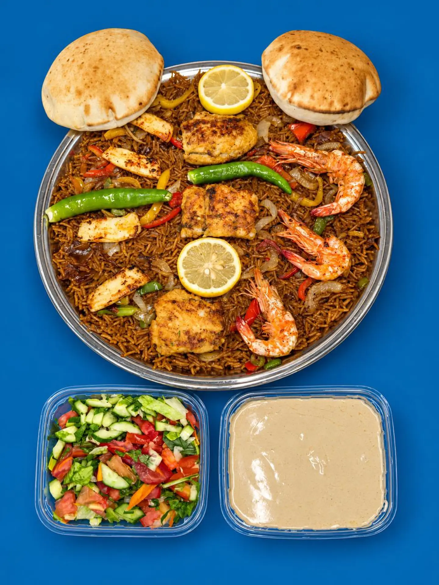 Grilled Bahij Fillet Meal