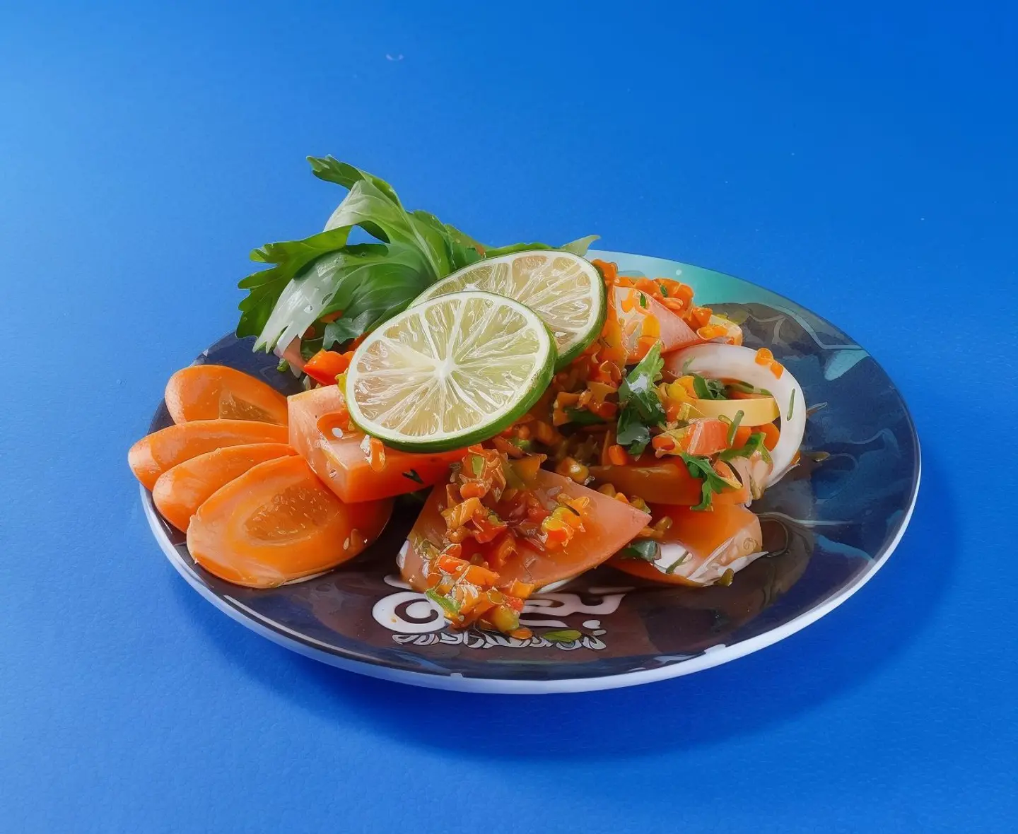 سلطة طملطم متبله