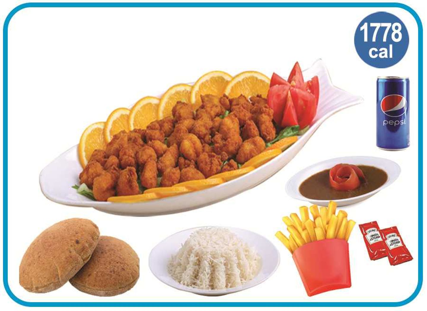 Pop Corn Fish Meal