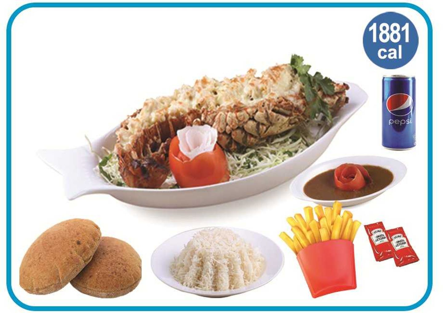 Lobster With Cheese Meal