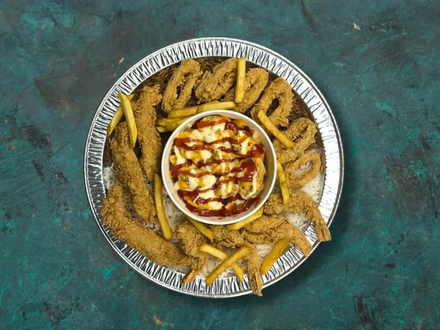 صحن القرمشة