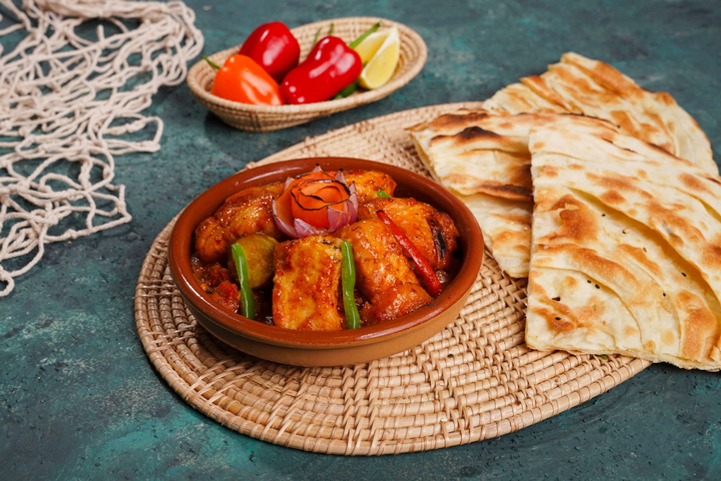 طاجن فيليه بالخضار