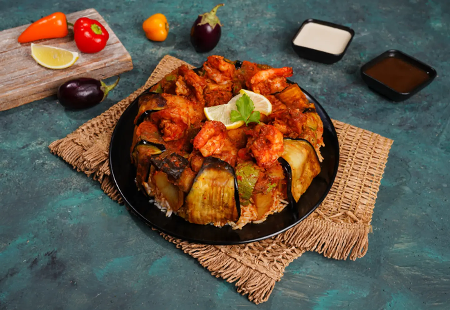 Shrimp Maqluba