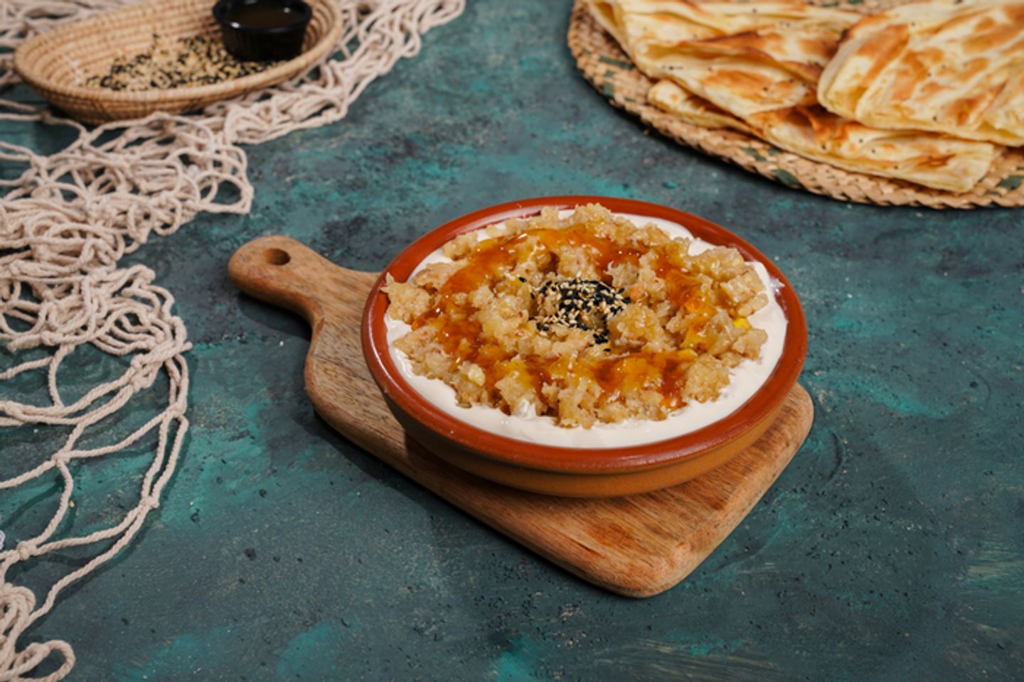مرسه سمن وعسل بالقشطة