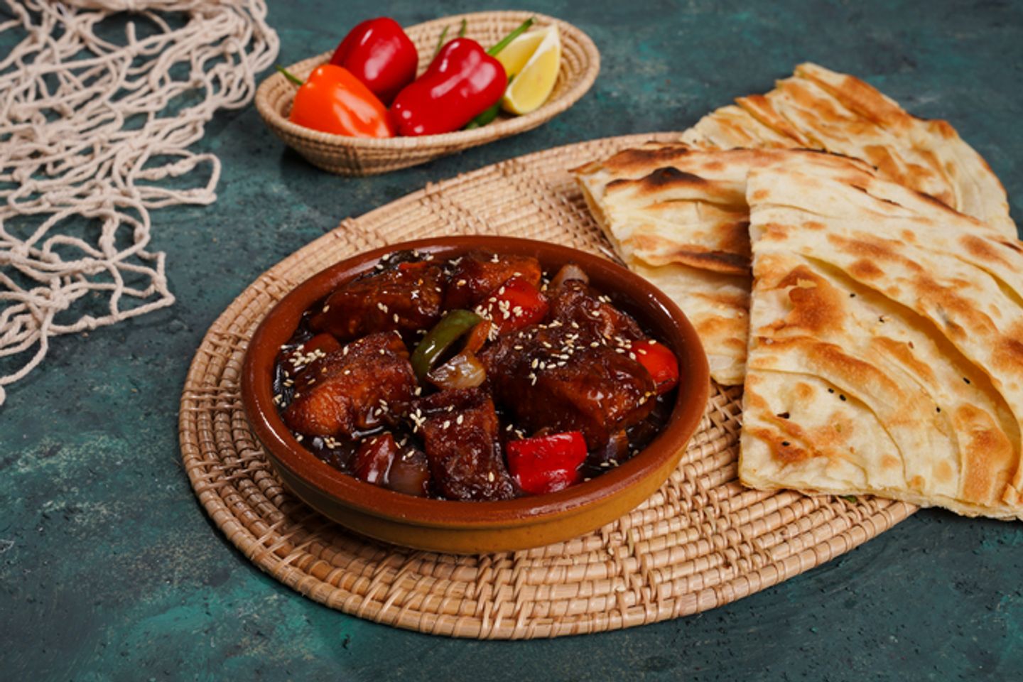 طاجن حامض حلو
