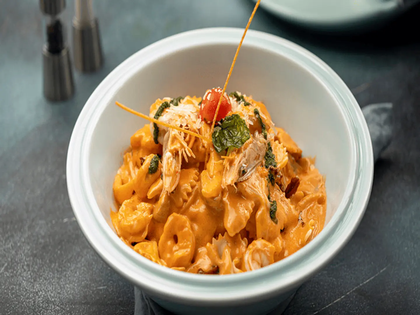 Farfalle Shrimp Pasta