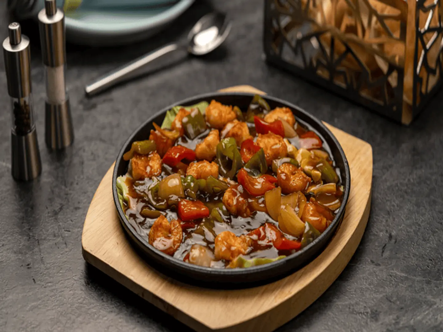 Shrimp Teppanyaki