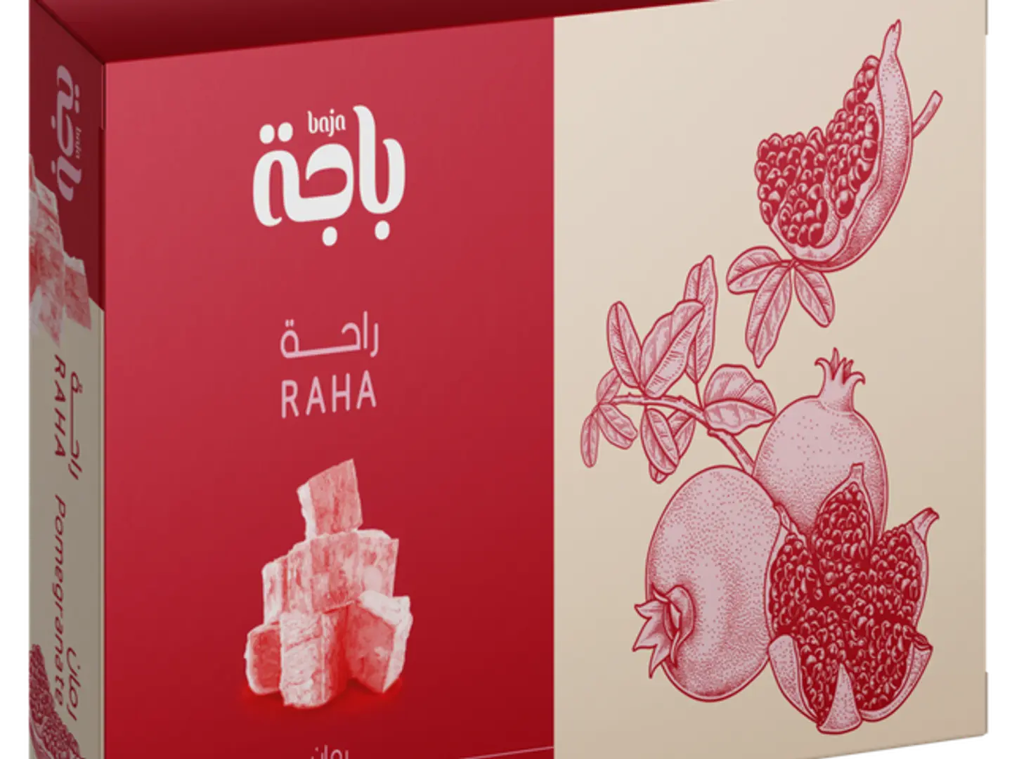 راحة نكهة الرمان ٢٥٠ جم