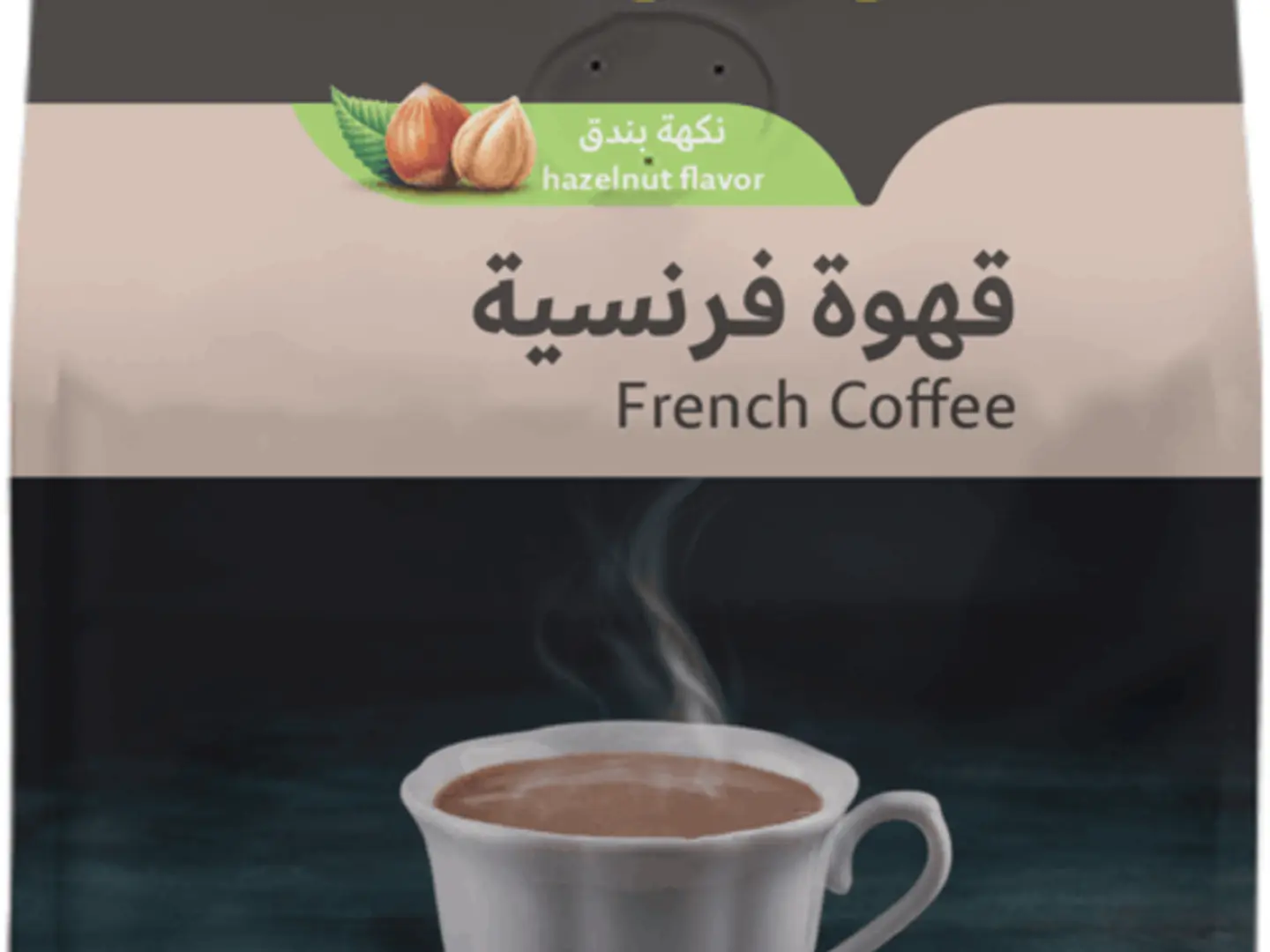 French Coffee Hazelnut Flavour 150g