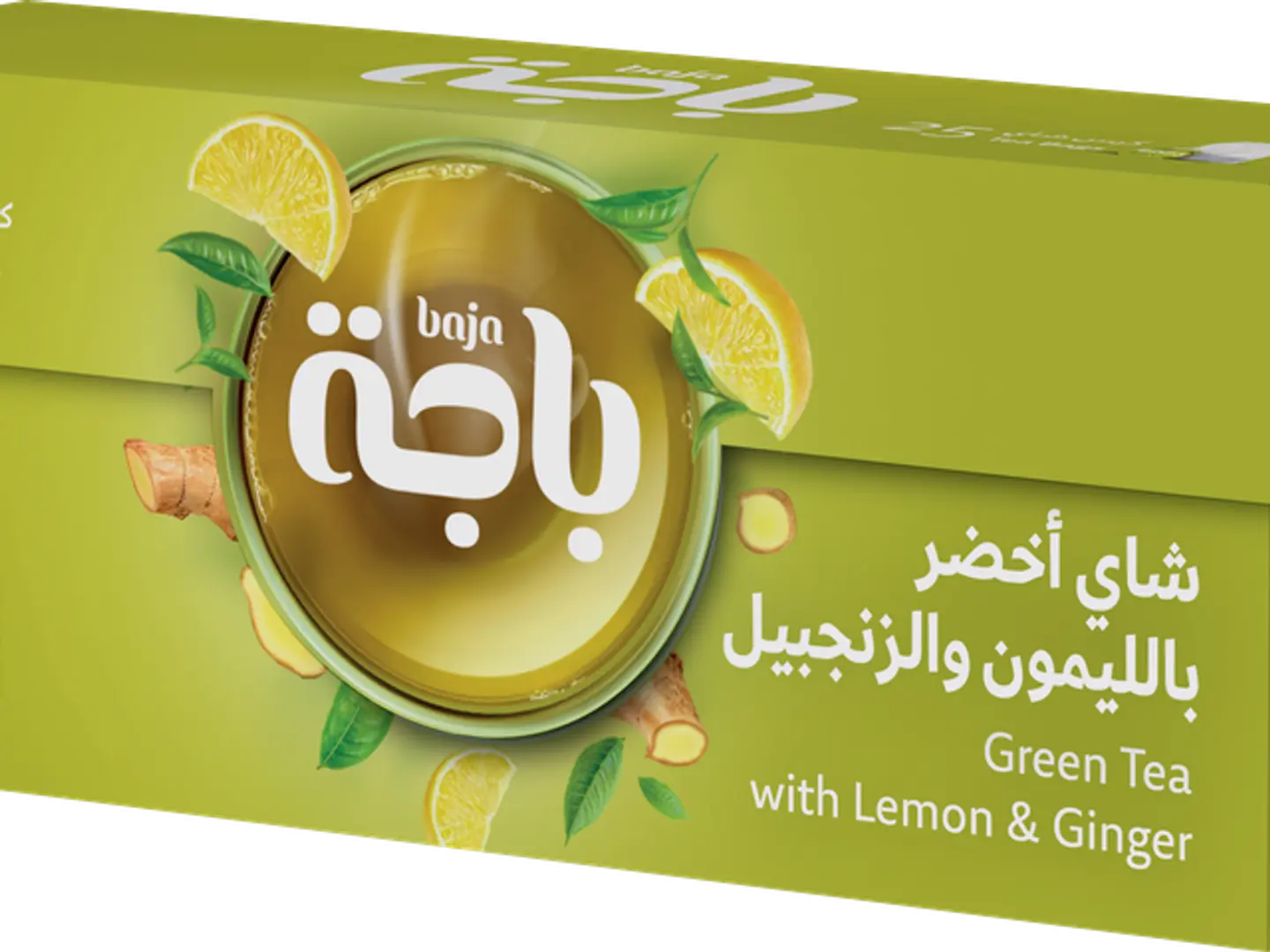 Green Tea With Lemon & Ginger 25 Bags