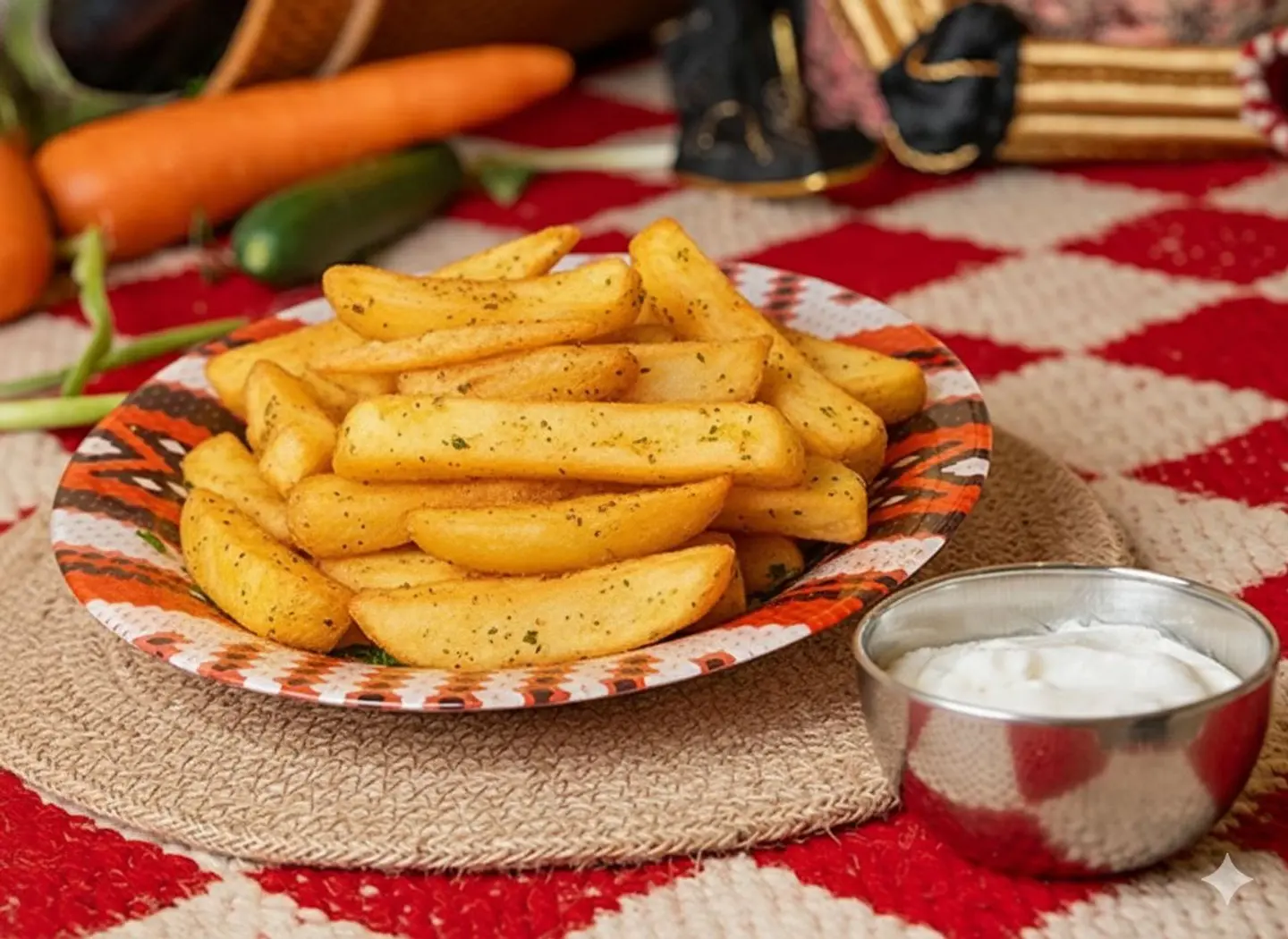 بطاطس باجمرة