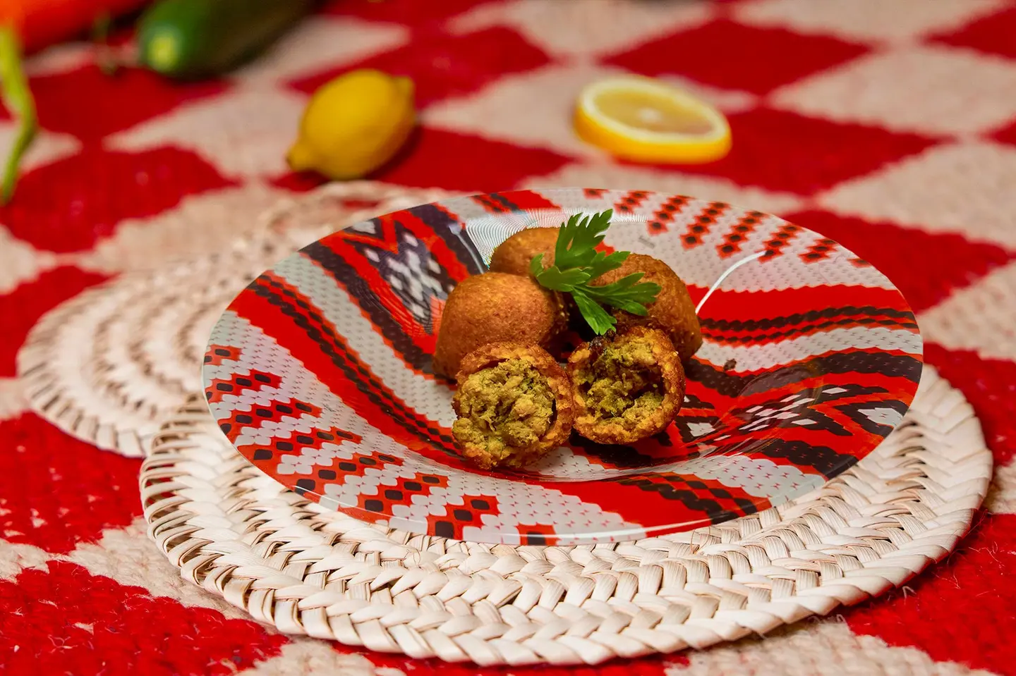 كبة لحم مدخن