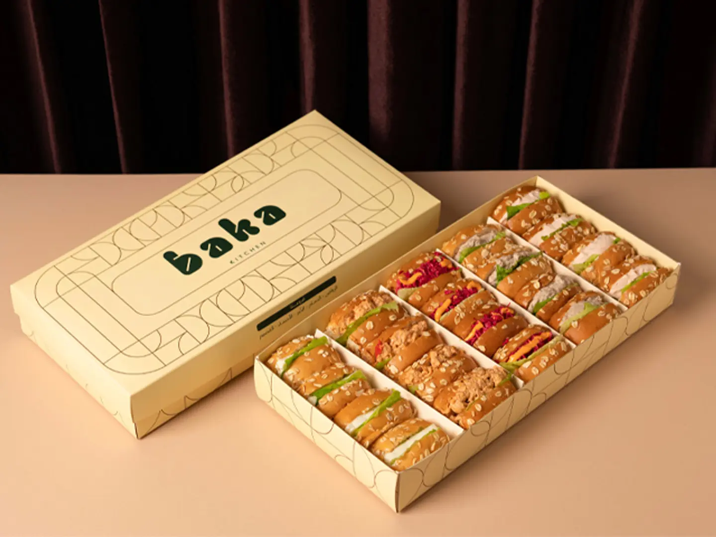 Mini Sandwichs Baka Box