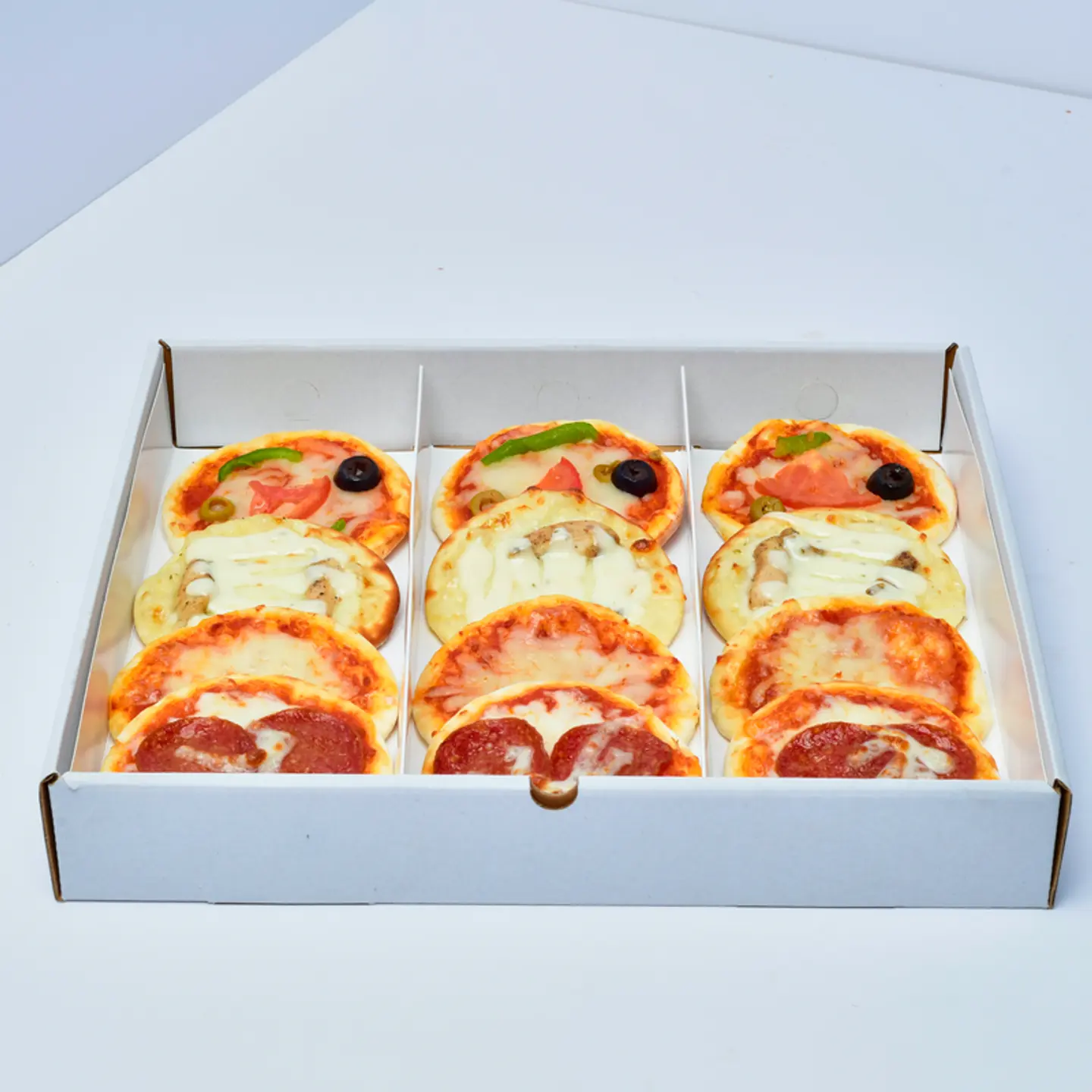 1 Mix Box Mini Pizza