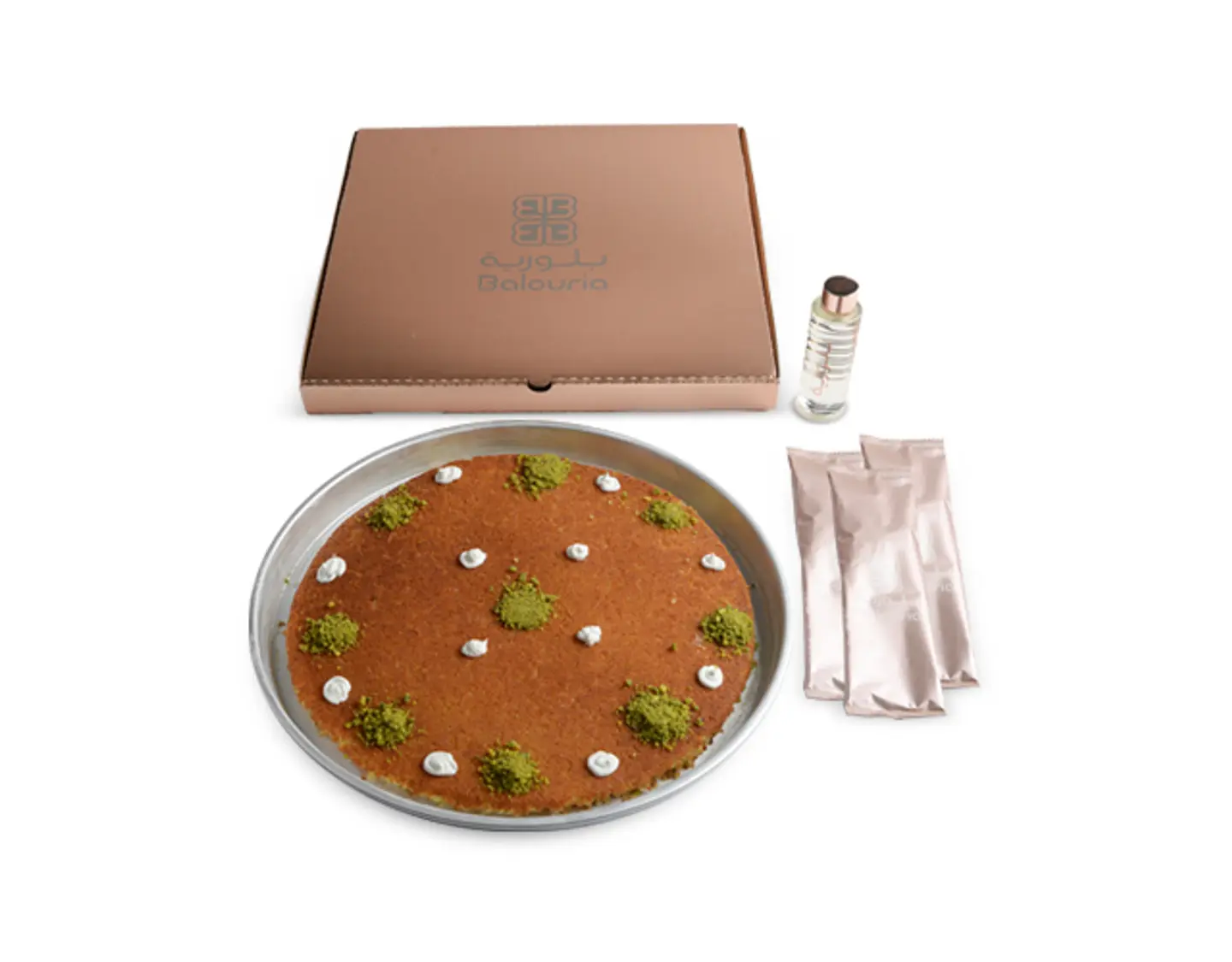 Medium Tray Of Soft Kunafa With Cream