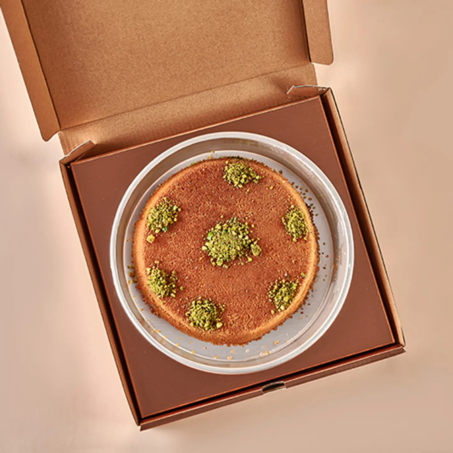 Small Tray Of Soft Kunafa With Cream