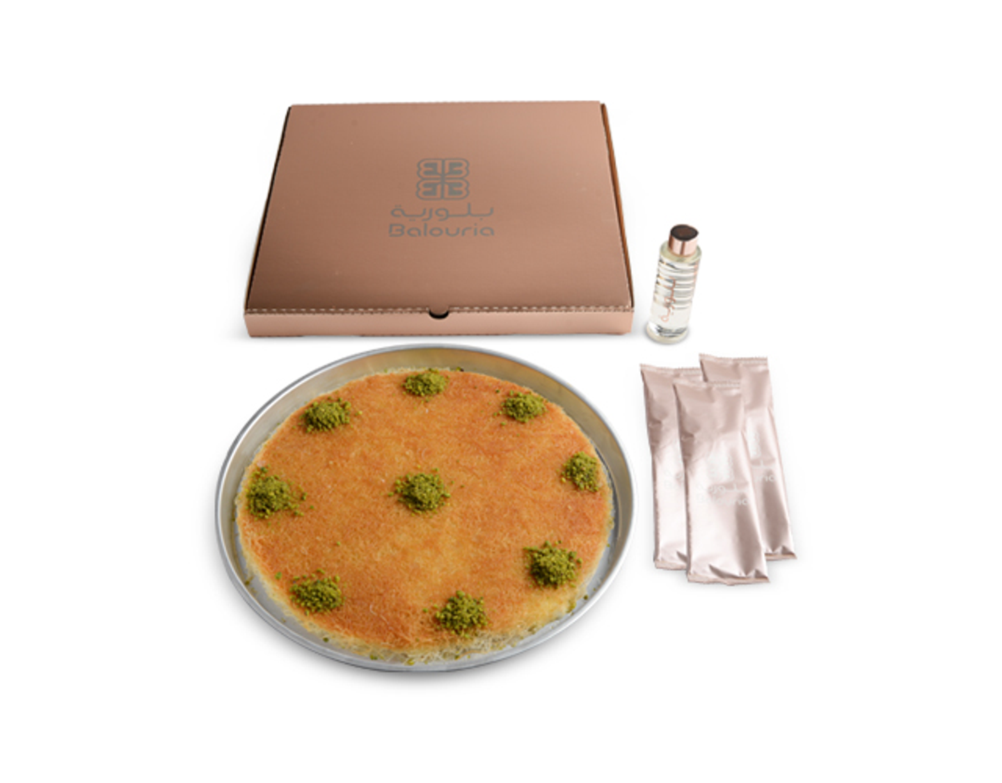 Medium Tray Of Coarse Kunafa With Cheese