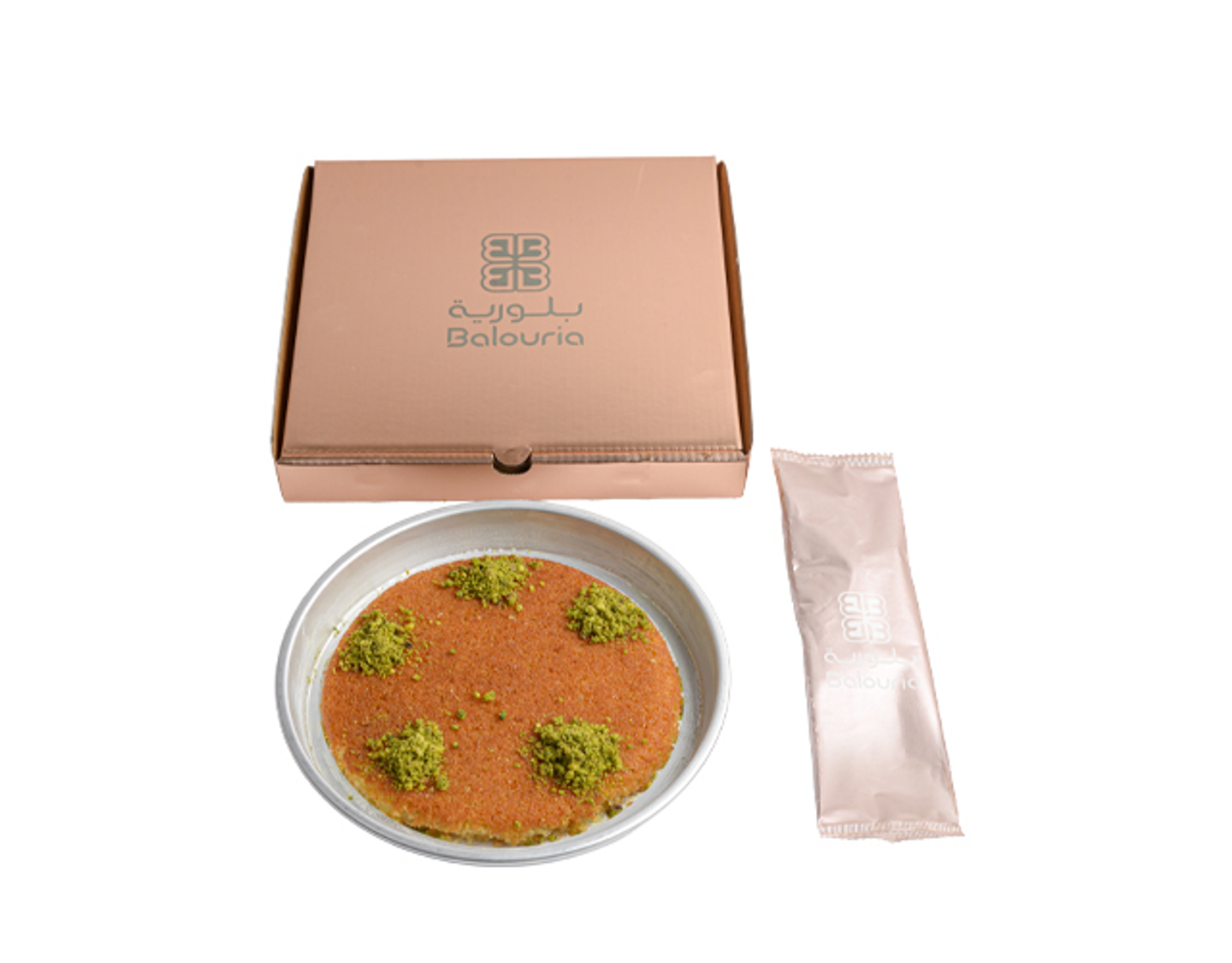 Small Tray Of Soft Kunafa With Cheese