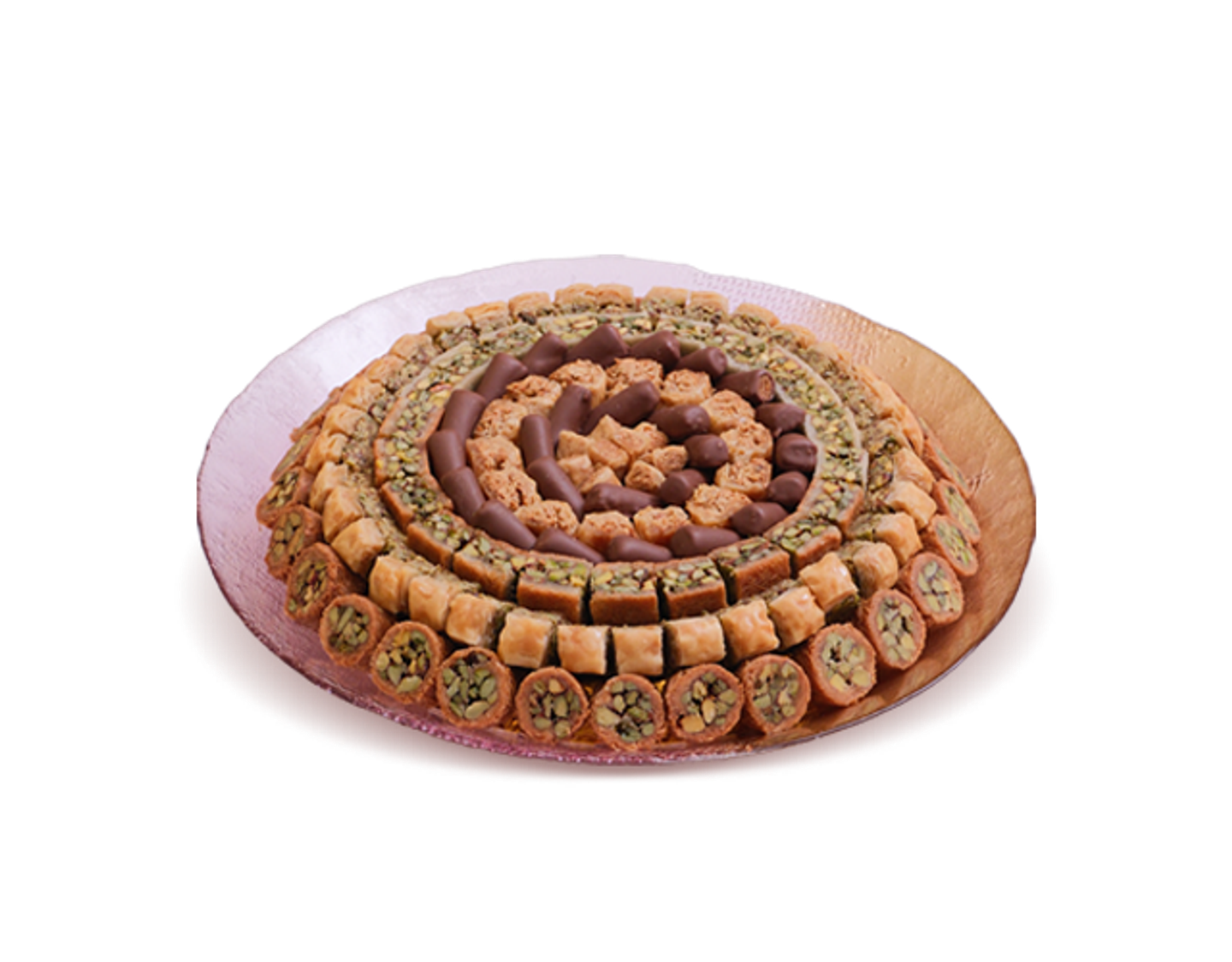 Large Assorted Baklava Vase