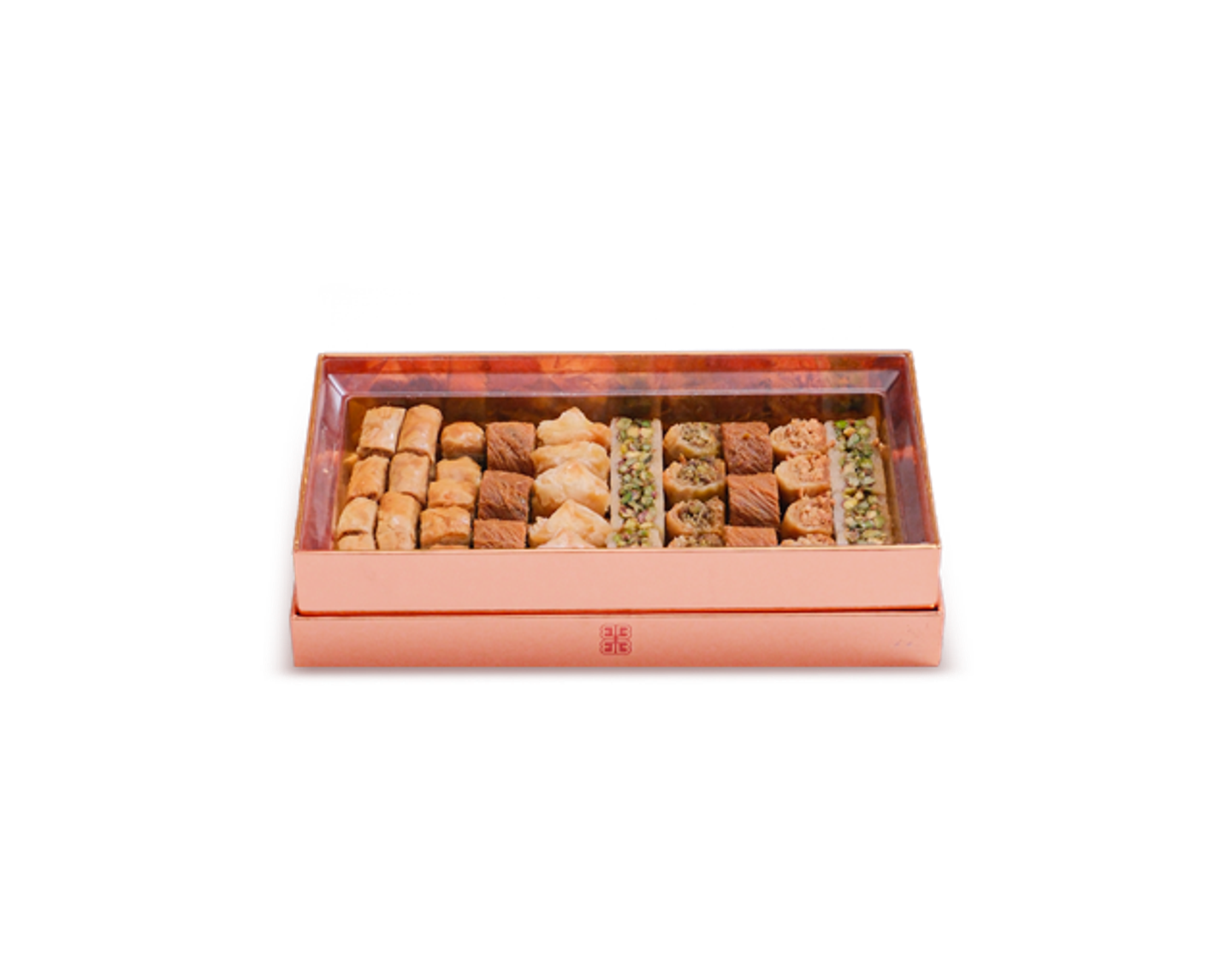 Rose Gold Mixed Baklava Box