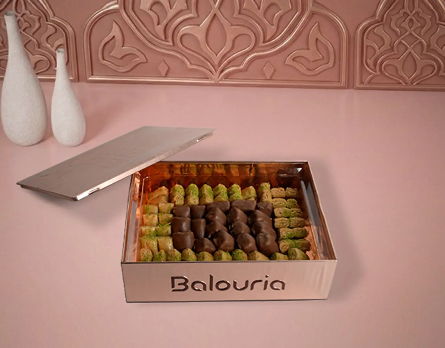 Mixed Baklava Fingers Box